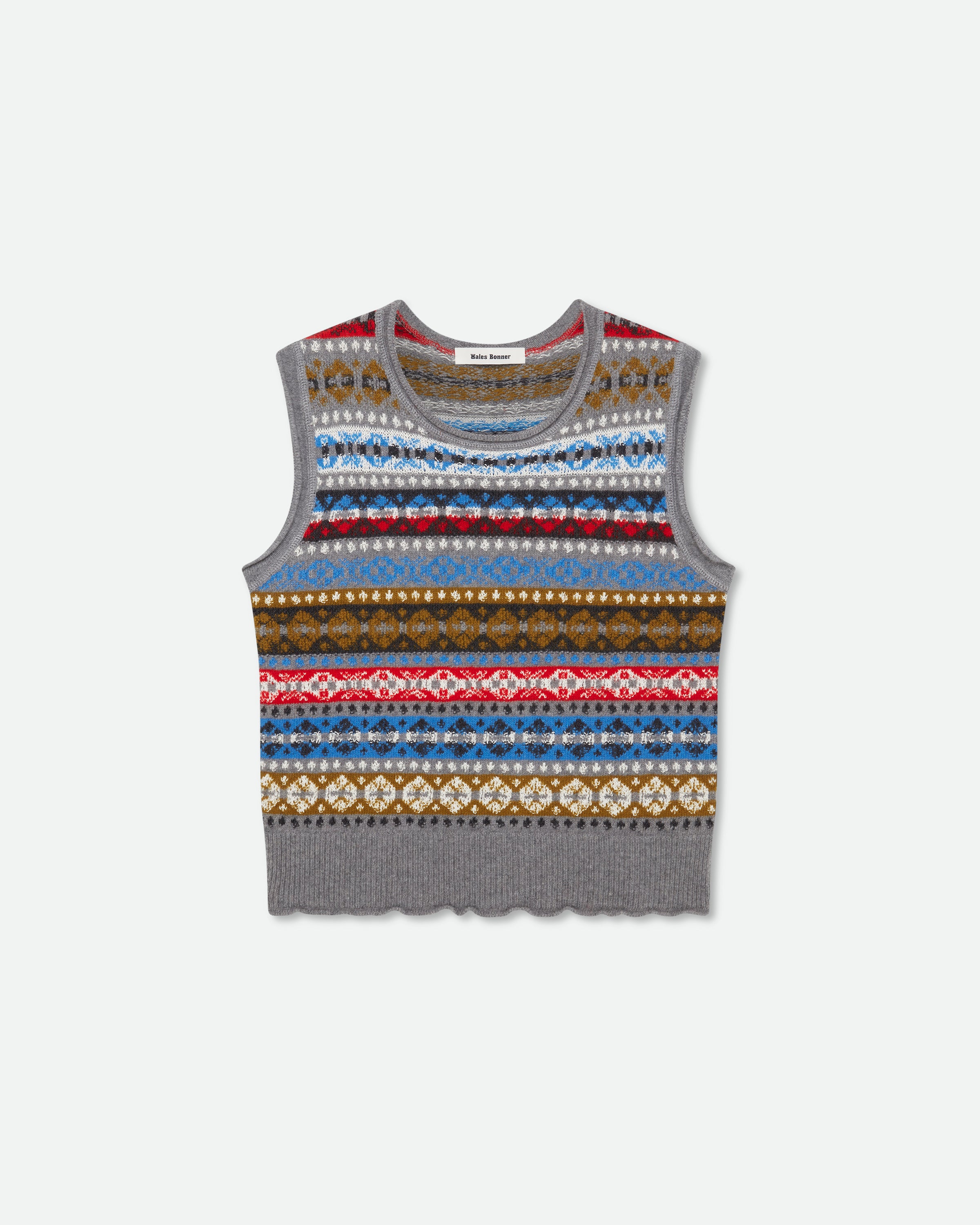 Astral Knit Vest Knitwear Wales Bonner